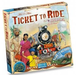 JEU LES AVENTURIERS DU RAIL - EXTENSION : INDE SWITZERLAND (ML)